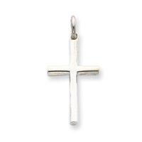Sterling Silver Cross Pendant with 20 Inch Chain