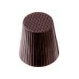 Chocolate Mold: Fluted Cup 30 mm x 35 mm deep. 35 cavities
