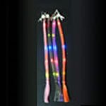 Flashing LED Hair Braids
