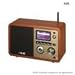 Internet Radio Wood Finish