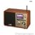 Internet Radio Wood Finish