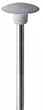 HIGH PERFORMANCE 7/8 DIAMETER X 9/16 THICK MOUNTED KNIFE EDGE WHEEL MEDIUM BOX OF 100