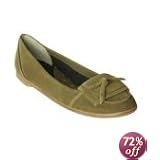 Delman Shoes fern suede 'Whisper' loafers
