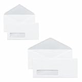 Envelopes, Window, No 6-3/4, 3-5/8'x6-1/2', White