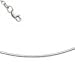 Sterling Silver 16 Inch X .6 mm Round Omega Necklace - Italian