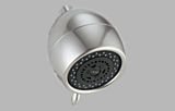 Delta Faucet RP40594NN Universal Showering Components, Touch-Clean(R) 3-Setting Showerhead, Pearl Nickel