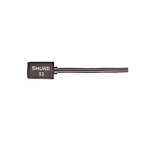 Shure WL93-T Series Subminiature Condenser Lavalier Microphones, WL93T - Tan, with 4-foot (1.2 m) Cable