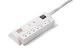 APC 6FT-Cord 7-Outlet Network SurgeArrest Strip