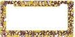 Aloha Lei Hawaiian Flowers Car Truck SUV License Plate Frame