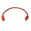 1ft Cat5e Ethernet Network Patch Cable, Molded, 350MHz, 24AWG - Red
