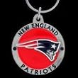 New England Patriots Zinc Logo Keychain NFL