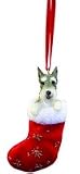 Schnauzer Christmas Stocking Ornament Dog Holiday