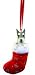 Schnauzer Christmas Stocking Ornament Dog Holiday