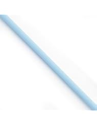 Genuine IceCarats Designer Jewelry Gift 14K 3Mm 16In Turquoise Rubber Cord Necklace In 16.00 Inch