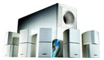 Bose Acoustimass 10 Series II - 5.1-channel home theater speaker system - white