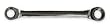 Westward 1LCW1 Ratcheting Box Wrench, 12 Pt, 7/16 x 1/2