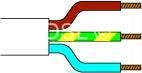 Wellco 3183Y 0.75mm 6A 3 Core Round Flexible 