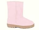Women's Faded Pink Sheepskin Boots