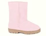 Women's Chooka Faded Pink Sheepskin Boots