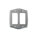 GFCI Cover Double Chrome 26D