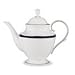 Kitchen & Housewares : Lenox Federal Cobalt Platinum Bone China Teapot