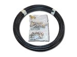 Airhose, Airlines 3/8'' DOT Nylon Reinforced Air Line60-Feet (4) Bags. We use only COMPRESSION steel fittings. Take the time to check local prices, and you will find they cost less than 1/2 the price from us.