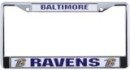 Baltimore Ravens Chrome License Plate Frame by Rico Industries