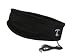 Tooks SPORTEC BAND Headphone Headband With Built-in Removable Headphones - COLOR: BLACK, Comfortable 100% ProStretch (dryfit) Keeps You Cool From Sports to Sleep, Great As Gifts