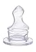 Nuk - Biberons et Tetines - 2 tetines Silicone pour Lait - + 6 mois - taille 2