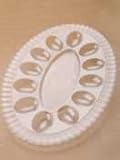 EMI Yoshi Deviled Egg Tray Clear 11in x 16in 1 DZ 1116ETC