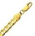 14k Yellow Gold 22 Inch X 6.0 mm Curb Chain Necklace