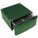 Green 17" Tall Laundry Pedestal