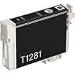 T 1281 Black Epson Epsom Compatible Ink Cartridge - WITH CHIP INSTALLED - for Stylus Office BX305F BX305FW S22 SX125 SX420W SX425W equivalent to T1281 Black highest capacity of ink