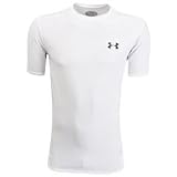 Under Armour Heat Gear Short Sleeve Top (White Medium)