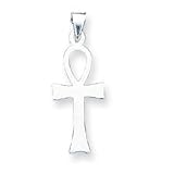 Sterling Silver Ankh Cross Pendant
