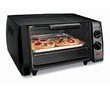 Proctor Silex 31117 4-Slice Toaster Oven/Broiler, Black