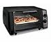 Kitchen & Housewares : Proctor Silex 31117 4-Slice Toaster Oven/Broiler, Black
