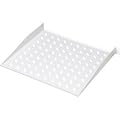 DIGITUS Fachboden 48,3cm 19Zoll fuer Wandschraenke RAL7035 grau 483x250x44mm incl. Befestigungsmaterial