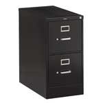<b>HON(R) 370 Series 2-Drawer Letter File, Black</b>