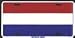 Netherlands License Plate