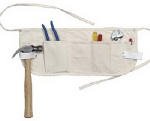 Rooster Group 20-1/2X9wht Waist Work Aprons