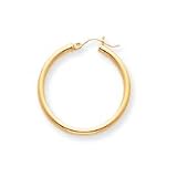 14k 2mm Hoop Earrings SE248