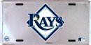 Tampa Bay Rays Deluxe License Plate (New Logo)