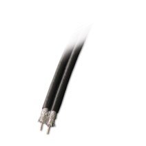 250ft DUAL RG6 U QUAD SHIELD IN WALL COAXIAL CABLE by Cables To Go