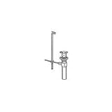 Buy Delta Faucet RP26533 Drain Assembly Lavatory Metal Less Lift Rod and Knob, Chrome