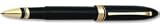 Omas 360 Ballpoint Pen Black with Gold Trim