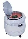 Anvil America Stainless Steel Electric Soup Kettle - 11qt. - 110V