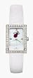 Miami Heat Ladies Allure White Leather Strap Watch