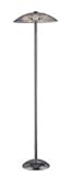 IMAGE OF Lite Source Triska 5 Light Floor Lamp, Chrome/Clear & Frost Glass