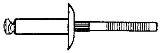 1/4 Saturn Window Regulator Rivet (25 count)